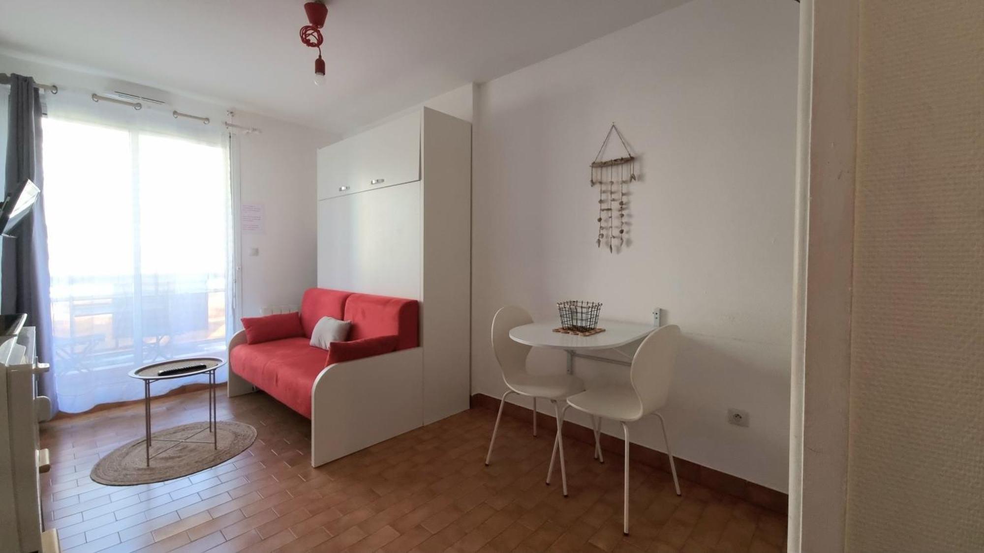 Studio Cozy En Bord De Plage Avec Vue Mer Et Wifi Canet-en-Roussillon Exterior foto